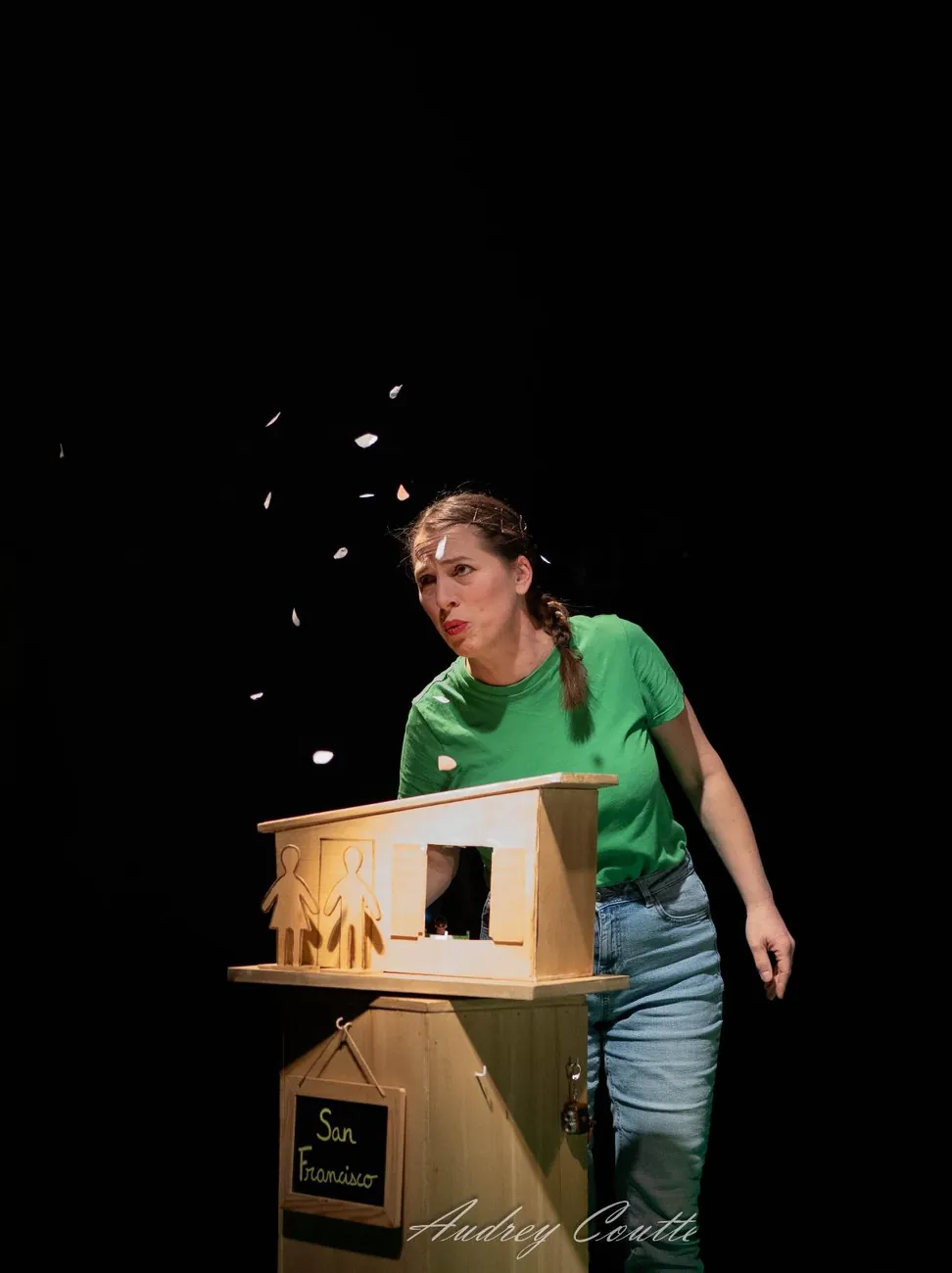 Audrey Boudon au bureau de Dian